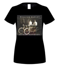 Load image into Gallery viewer, William Harley & Arthur Davidson on Their Motorcycles, T-Shirt, All Sizes NWT Mens 2019 fashion Brand T Shirt O-Neck 100%cotton