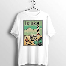 Load image into Gallery viewer, Unisex Men Women T Shirt Outer Banks Pogue Life cartoon custom basic O-Neck basic loose leisure Artwork Printed Tee clothing
